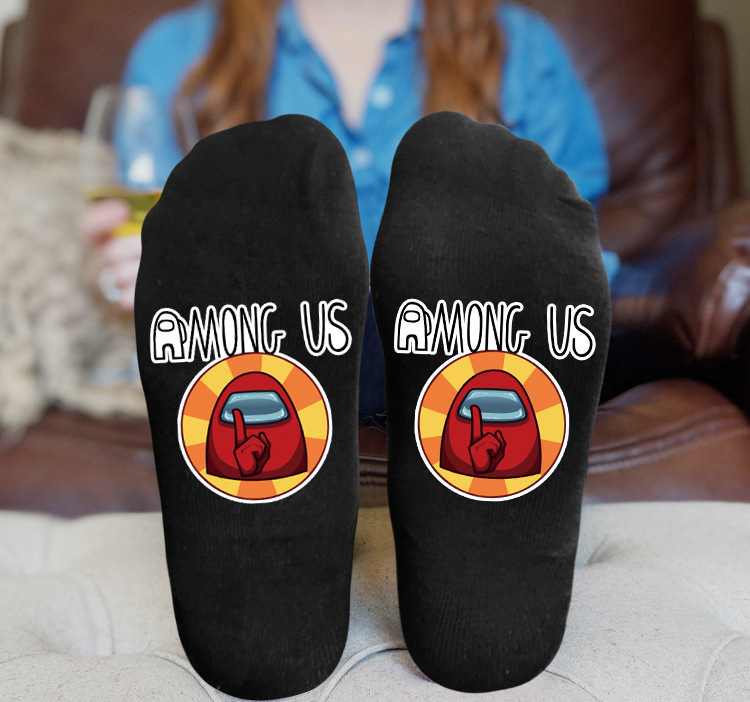 Black Socks Breathable Sweat Samposity Odor Ankle Casual Socks - Among US-3 One Size Black Socks Breathable Sweat Samposity Odor Ankle Casual Socks - Among US-3 One Size